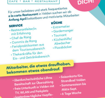 WIR SUCHEN DICH!