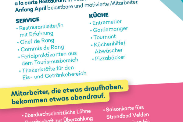 WIR SUCHEN DICH!